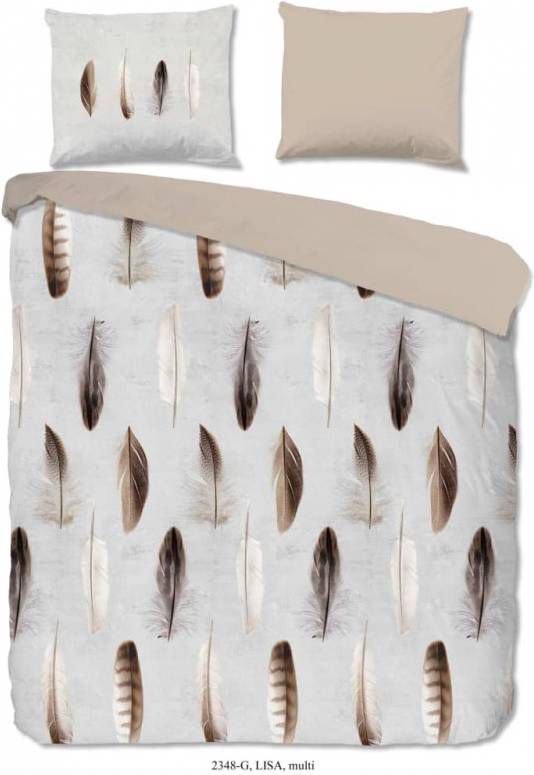 Good Morning Lisa Dekbedovertrek 1 persoons(140x200/220 Cm + 1 Sloop) Katoen Multi