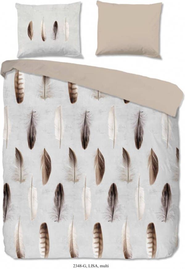 Good Morning Lisa Dekbedovertrek 2 persoons(200x200/220 Cm + 2 Slopen) Katoen Multi