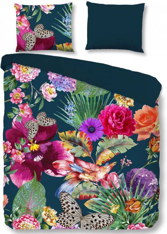 Good Morning Mariposa Dekbedovertrek Lits-jumeaux (240x200/220 Cm + 2 Slopen) Katoen Multi