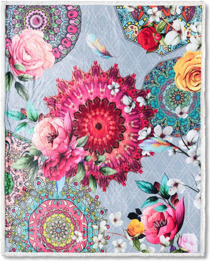 HIP Plaid Polyester Nr.6690 Multi 130x160cm Mandela