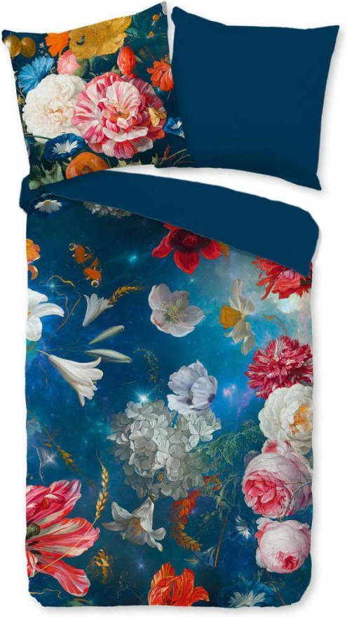 Pure Dekbedovertrek SPACE FLOWERS 135x200 cm