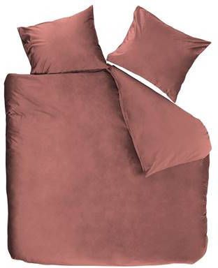 At Home by Beddinghouse dekbedovertrek Tender dark roze 240x200/220 cm Leen Bakker