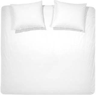 Cinderella Uni Flanel Dekbedovertrek 2 persoons(200x200/220 Cm + 2 Slopen) Flanel White