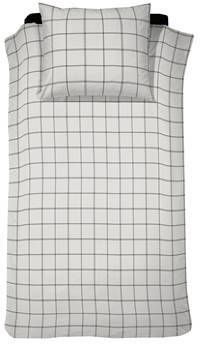 Cinderella Kody Flanel Dekbedovertrek 1 persoons(140x200/220 Cm + 1 Sloop) Flanel Off White