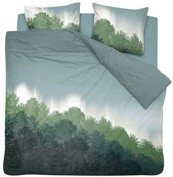 Cinderella Northern Lights Flanel Dekbedovertrek Lits jumeaux(240x200/220 Cm + 2 Slopen) Flanel Green
