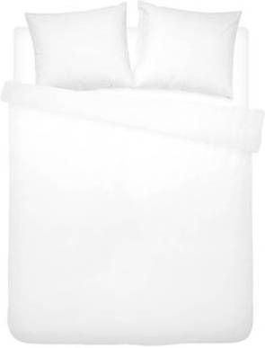 Cinderella Weekend Dekbedovertrek Lits jumeaux(240x200/220 Cm + 2 Slopen) Katoen White