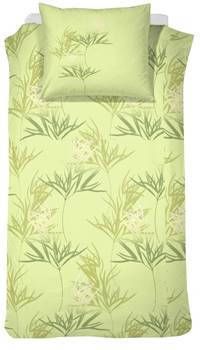 Damai Pumila Dekbedovertrek 1 persoons(140x200/220 Cm + 1 Sloop) Katoen Reed Yellow