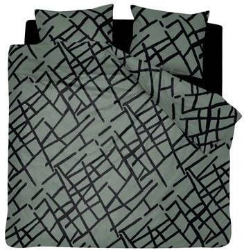 Damai dekbedovertrek Kline Bio Katoen 240x200/220 cm Green