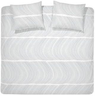 Damai Ocean Dekbedovertrek 2 persoons(200x200/220 Cm + 2 Slopen) Katoen Satijn White