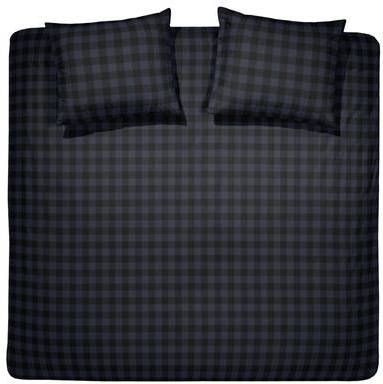 Damai Timber Flanel Dekbedovertrek Lits jumeaux(240x200/220 Cm + 2 Slopen) Flanel Blue