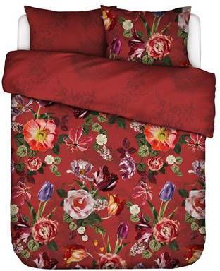 Essenza Scarlett Dekbedovertrek Lits jumeaux(240x200/220 Cm + 2 Slopen) Katoen Satijn Roseval