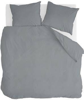 Walra Vintage Cotton Dekbedovertrek Lits-jumeaux (240x200/220 Cm + 2 Slopen) Katoen Elephant Grey