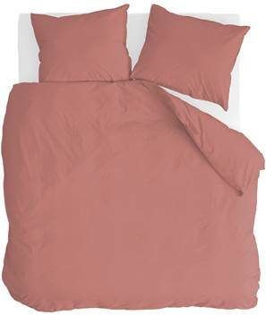 Walra Vintage Cotton Dekbedovertrek 240 x 220/240 cm Terra