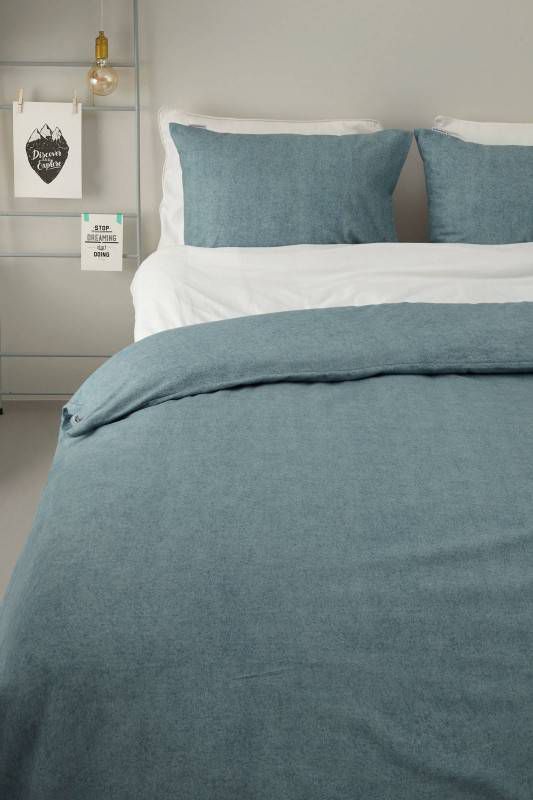 Beddinghouse Frost Flanel Dekbedovertrek 2 persoons(200x200/220 Cm + 2 Slopen )