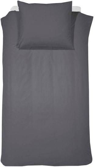 Cinderella Uni Flanel Dekbedovertrek 1 persoons(140x200/220 Cm + 1 Sloop) Flanel Anthracite