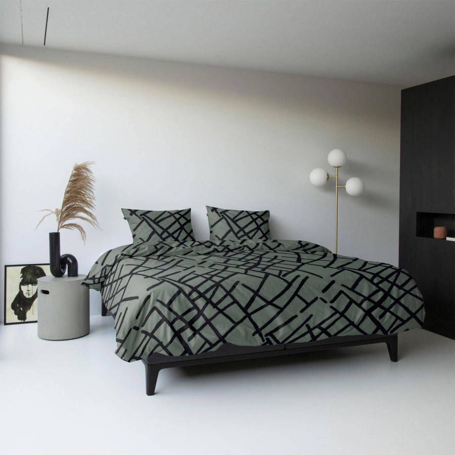 Damai Katoen(biologisch)dekbedovertrek 2 persoons(200x200/220 cm )