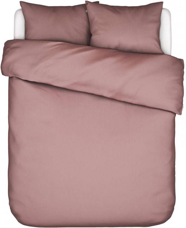 Essenza Minte Dekbedovertrek Lits-jumeaux (260x200/220 Cm + 2 Slopen) Katoen Satijn Woodrose