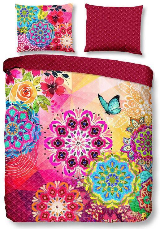 Hip katoensatijnen dekbedovertrek 2 persoons