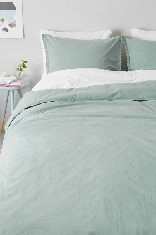 Papillon Salvador Dekbedovertrek Groen 200x200/220cm