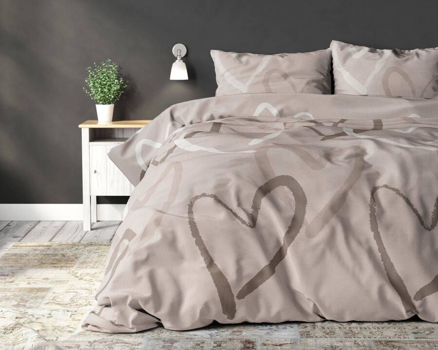 Sleeptime Polyester katoen dekbedovertrek 2 persoons(dekbedovertrek 200x220 cm )