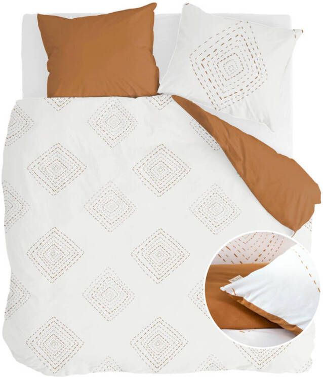 Walra katoenen dekbedovertrek 2 persoons(dekbedovertrek 200x220 cm )