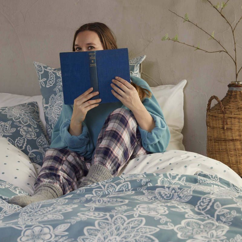 Walra katoenen dekbedovertrek 2 persoons(dekbedovertrek 200x220 cm )