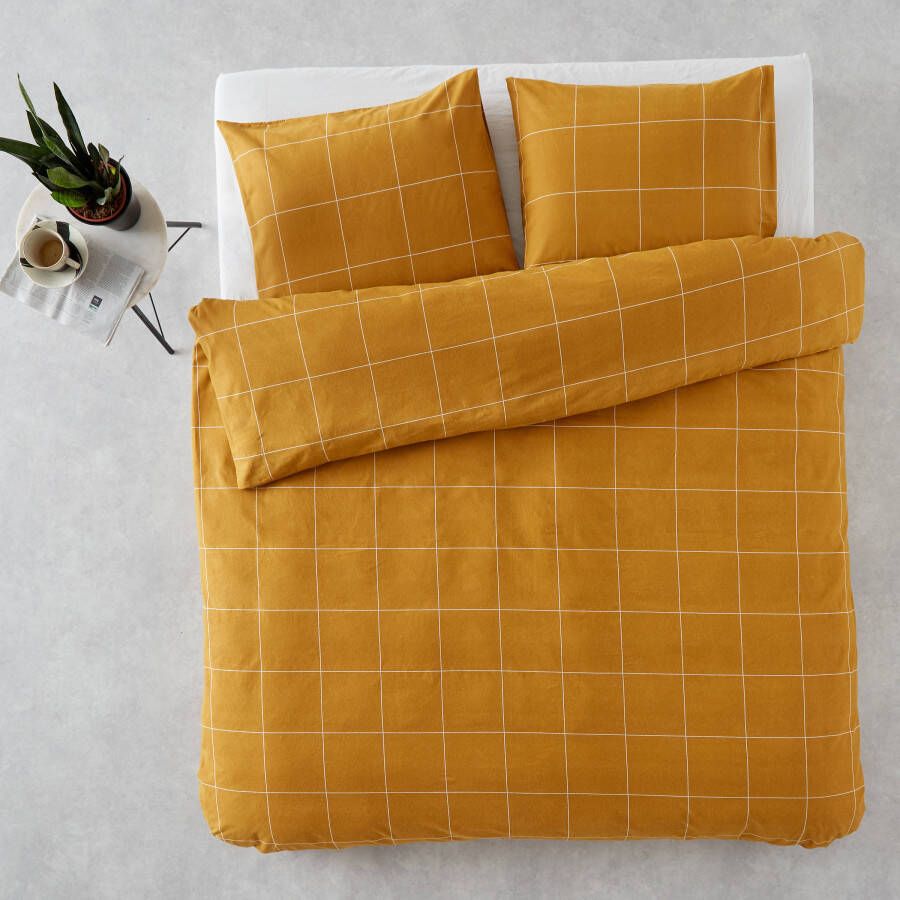 Wehkamp Home flanellen dekbedovertrek lits jumeaux(dekbedovertrek 240x220 cm )