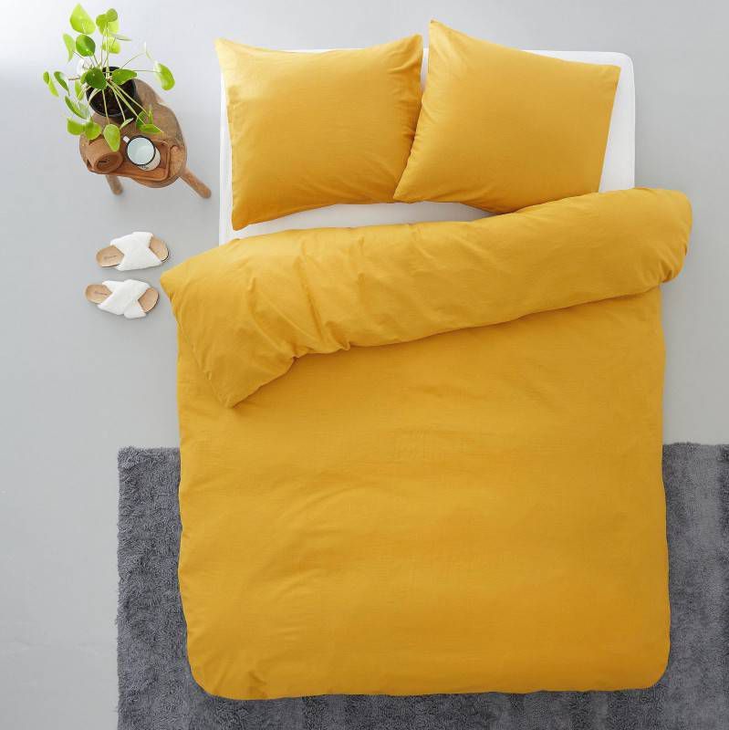 Wehkamp Home linnen dekbedovertrek lits jumeaux(dekbedovertrek 240x220 cm )