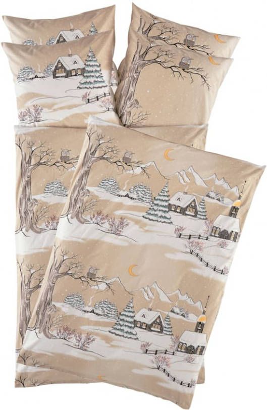 Webschatz Bedlinnen Winteravond Ecru