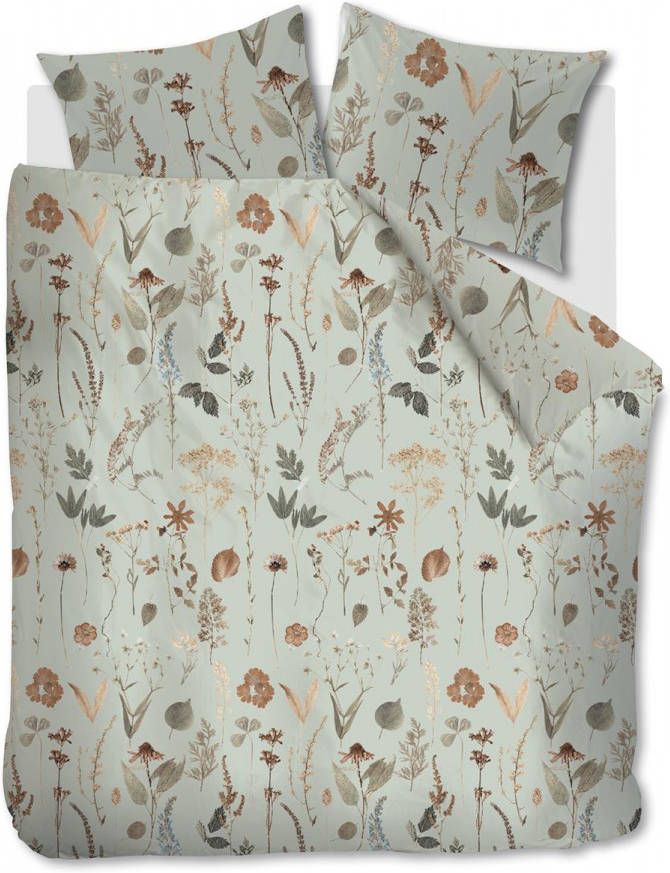 Ariadne at Home Flore Dekbedovertrek 200 x 200/220 cm Groen