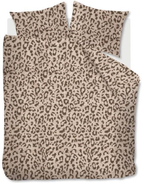 Beddinghouse Leone Flanel Dekbedovertrek 2 persoons(200x200/220 Cm + 2 Slopen) Flanel Grey