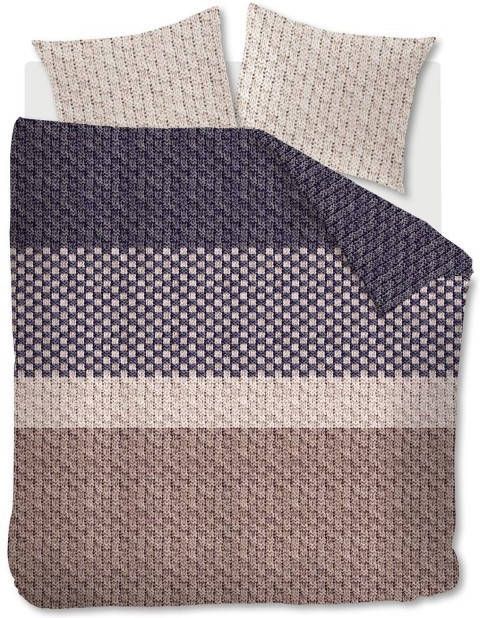 Beddinghouse Maelis Flanel Dekbedovertrek Lits jumeaux(240x200/220 Cm + 2 Slopen) Flanel Anthracite