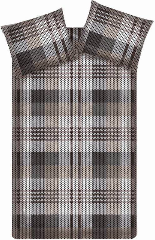 Beddinghouse DBO Wellington Grijs 140x200 Flanel